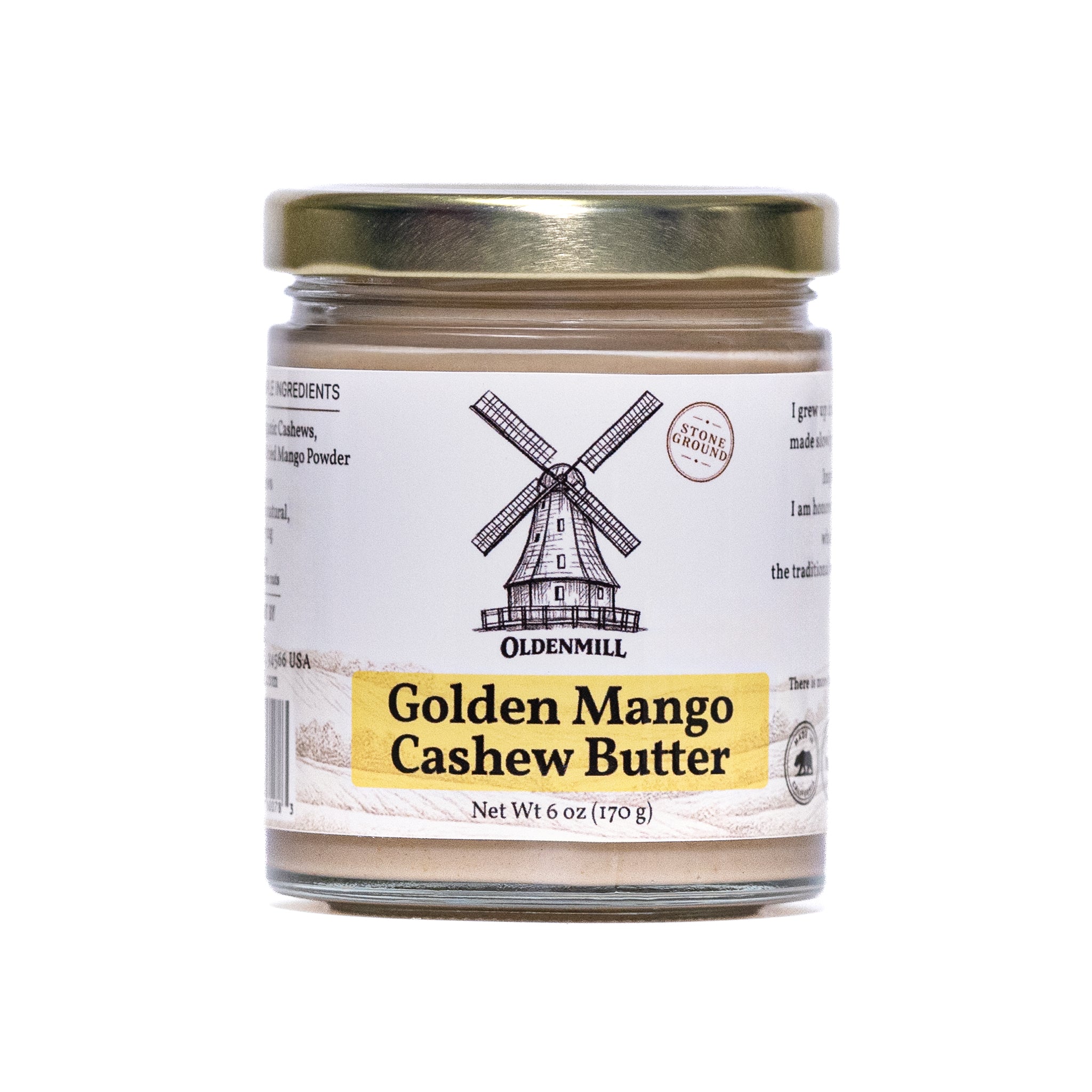 Golden Mango Cashew Butter